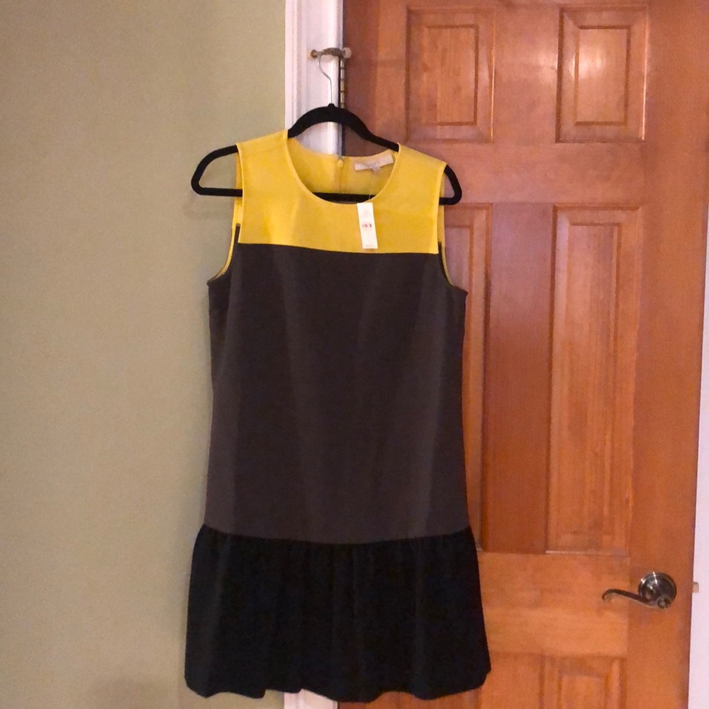 Multi color A line swing dress